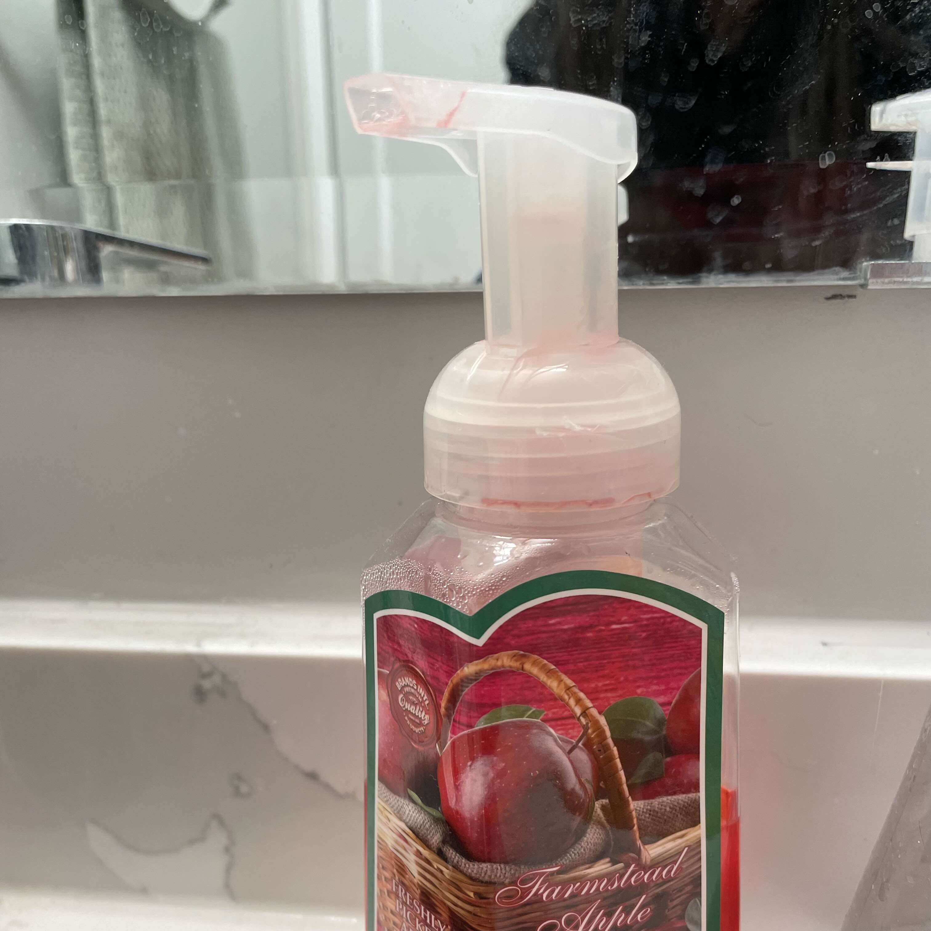 The hand soap