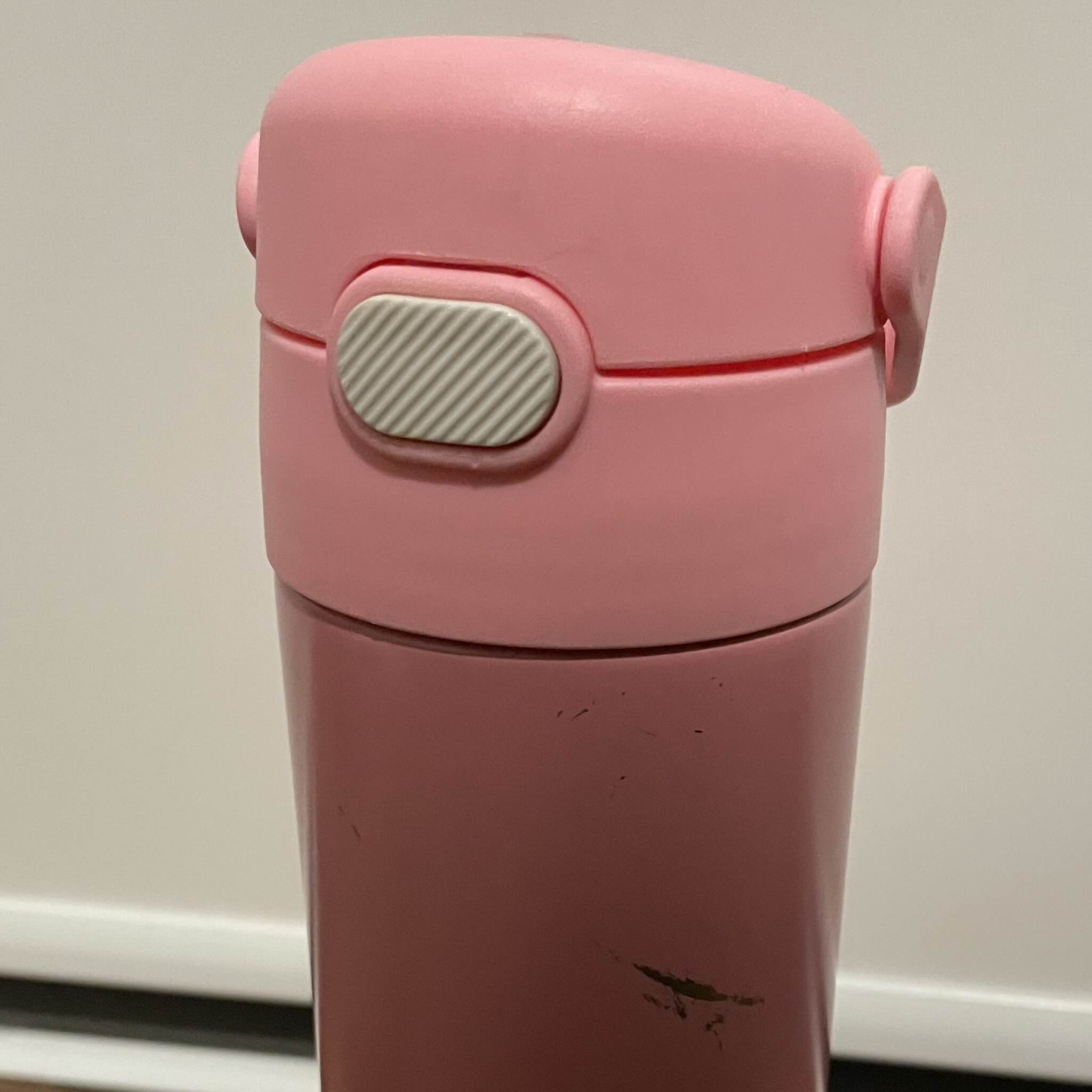A water bottle